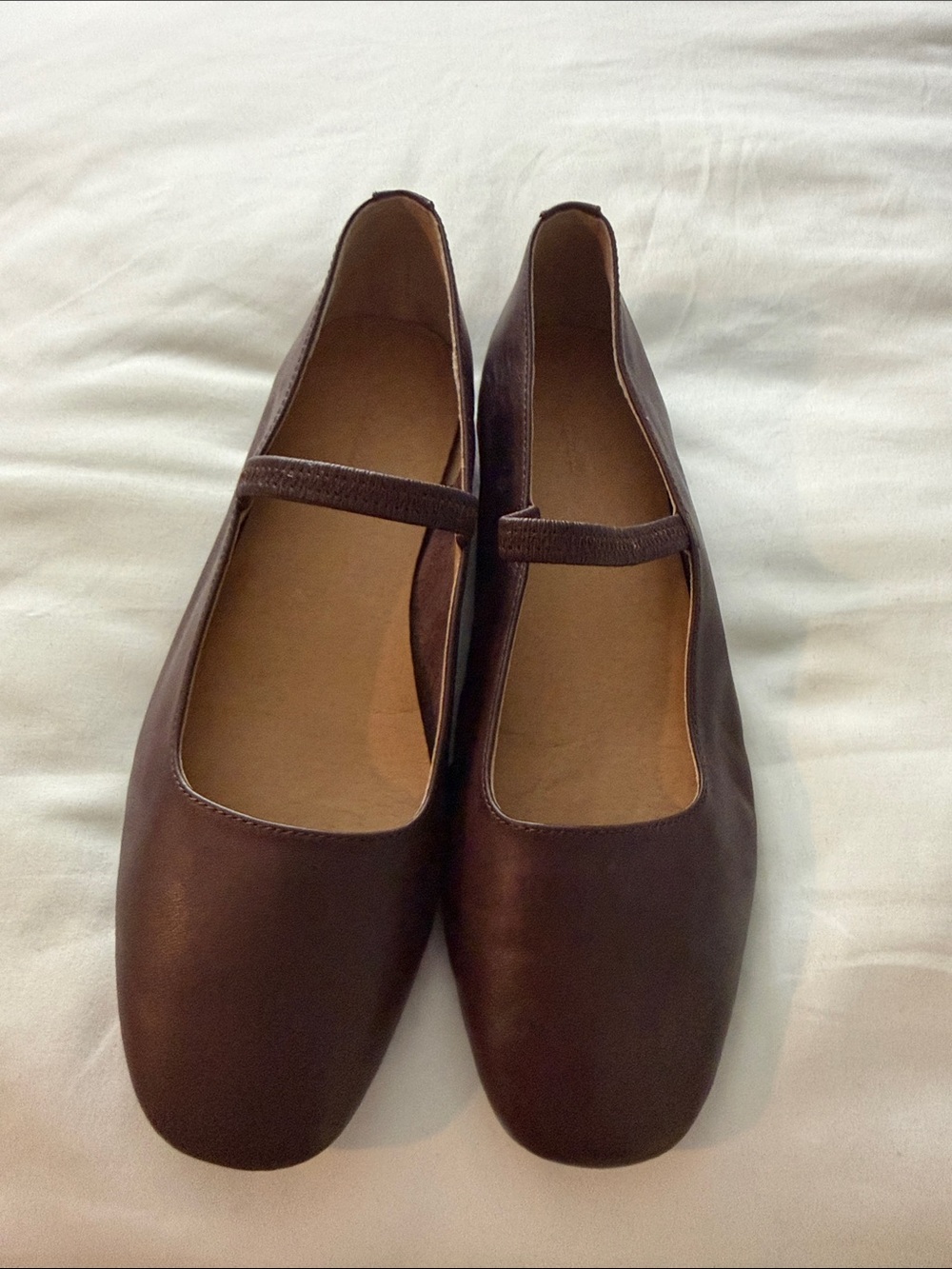 Madewell The Greta Ballet Flat in brown - Picture 3 of 4
